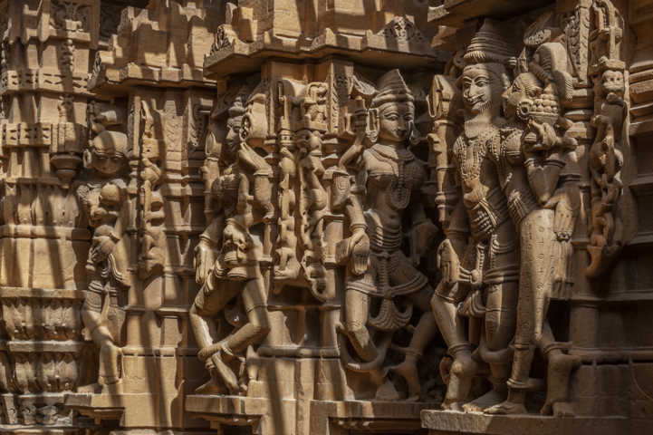 19 - India - Jaisalmer - fuerte de Jaisalmer - templo jainista de Chandraprabhu